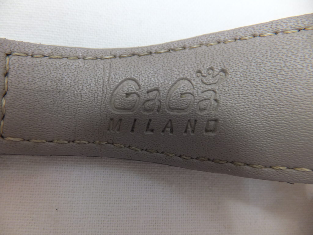 GaGa MILANO（ガガミラノ）マニュアーレ48mm　コピー品腕時計　革バンド刻印１