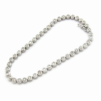 PT900 テニス ブレス 2.00ct プラチナ ブレスレット