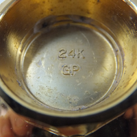 24K GP 金メッキ杯　金杯（模倣品）