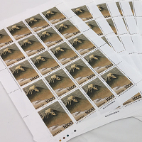 富士図 1000円普通切手シート