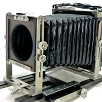 蛇腹カメラ 大判 チタン