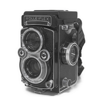 Rolleiflex 二眼カメラ 3.5E3 75mm