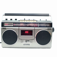 昭和レトロ National ステレオ アンティーク ラジオカセットレコーダー RQ-4050