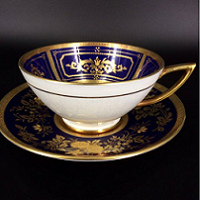 Minton(ミントン) 迎賓館 カップ&ソーサー 金盛