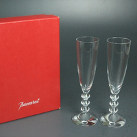 Baccarat バカラ シャンパングラス ２客セット ベガ クリスタルガラス ブランド洋食器 インテリア