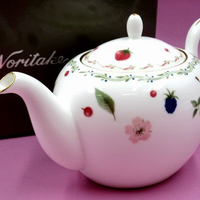 Noritake ノリタケ 4613 ポートショア ティーポット 果物 果実柄 ブランド食器