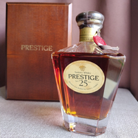 古酒 サントリーウイスキー SUNTORY 『PRESTIGE プレステージ 25年 』未開栓　ウイスキー KAGAMI カガミクリスタル 750ml 43％