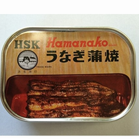HSK hamanako 浜名湖食品 うなぎ蒲焼缶詰 5缶セット