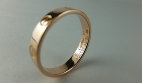 Cartier（カルティエ） K18PG　ミニラブリング 指輪