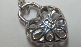 Tiffany&co（ティファニー）ハートフラワーロック ネックレス シルバー925