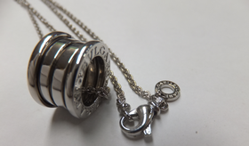 BVLGARI（ブルガリ）B-Zero1 ビーゼロワン ネックレス K18WG 750刻印