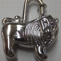 HERMES（エルメス）1997年限定カデナ 獅子 ライオン シルバー新品仕上げ