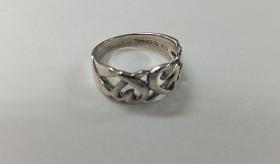 Tiffany（ティファニー）SV925 ラビングハートリング